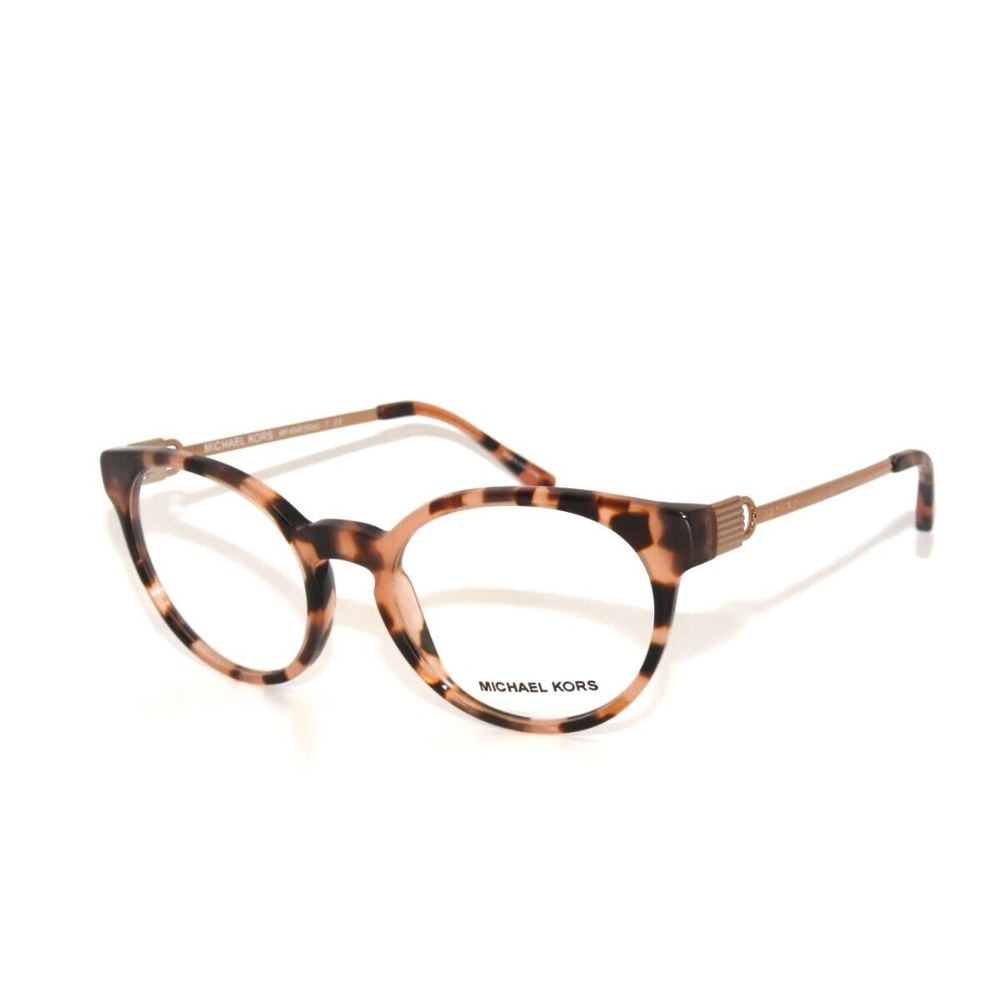 Michael Kors Kea 4048 3155 51 Pink Havana Gold Eyeglasses